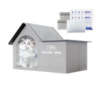 mivceklw Pet Cooling House, Foldable Dog Cooler Nest with Ice Packs, Spacious Summer Shelter Medium and Large Pets, Comfortable Cooling Bed for Puppy, Kitten, Cat, Dogs Resting Use