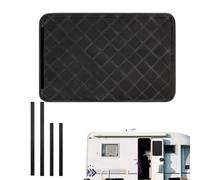 mivceklw RV Door Cover - Foldable Sun Barrier | RV Blackout Window Cover - for Outdoor Traveling Entry Door Windshield UV Protection Privacy Protection