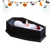 mivceklw Scented Candles for Home | Halloween Coffin Candle, Scented Decor For Room And Table Centerpiece In The Shape Of A Coffin For Birthday, , Party, Home, Apartment, Evening