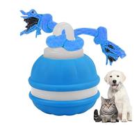 mivceklw Smart Ball Toy, Automatic Rolling Ball, Puppy Chew Toys, Dog Exercise Chewer with Colorful and Sturdy Design 3.15 x 2.36 inches for Indoor or Outdoor Activities, 1 Piece