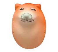 mivceklw Stress Toys, Egg Shape Sensory Squeeze Toy, Slow Rebound Design Adorable Dog Style Calming Focus Decor for Mindful Relaxation for School Offices Travel Party Gift Use