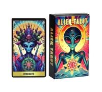 mivceklw Tarot Cards, Oracle Deck, Fortune Telling Set, Sci-FI Inspired Artwork, 78 Unique Pieces with Guidebook, Standard Size, Multicolor, 1 Deck for Psychic Reading, Astrology, Beginners, Experts