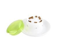 mivceklw Treat Dispensing Dog Toys, Pet Food Toys Treat Feeder Dispenser, Press Design Leakage Bowl Feeder for Games Play Puppy Aggressive Dog Indoor Outdoor