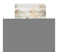mivceklw Wall Calendar 2026 | Bible Stories Calendar 2026 | Decorative Wall Hanging Planner for Daily Meeting School Office Dorm Classroom Family Home and Place