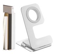 mivceklw Watch Charger Holder, Folding Watch Charging Dock, Wireless Electricity Supply Base for Students Teens Workplace Home Women Men Bedroom Travel Dorm