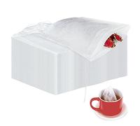 MIVIDE 1000PCS 7x9CM Reusable Tea Bags Empty for Loose Tea, Disposable Tea Filter Bags, Small Muslin Bags, Spice Bags for Cooking, Reusable Mesh Bags Spices Storage