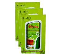 Mivita Stevia Sweetener Tablets, Pack of 3 (600 Tablets Total) - Zero-calorie sugar alternative, lactose & gluten-free, zero glycemic index, pocket-sized dispenser - Perfect for tea & coffee
