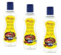 Mivita Sucralose Liquid Sweetener 3 x 125ml - Zero Sugar and Zero Calories Sugar Alternative, Great Taste, Gluten-free, Lactose-free, Zero Glycemic Index (3 Pack, 125ml each)