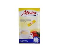 Mivita Sucralose Sweetener 500 Sticks - low calories sugar alternative, sugar-like crunchy texture, lactose-free, gluten-free