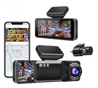 Mivo Dashcam Pro Original - New & Improved 2026 Model (WiFi+GPS),Front & Rear 4K Recorder with 170° Wide Angle, Night Vision, Parking Monitor (Basic model+32G)