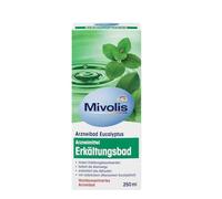 Mivolis Eucalyptus Cold Bath Medicine Bath 250 ml - Herbal Bath Additive with Eucalyptus Oil