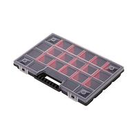 Mivos Assortment Box 12 Inches for Accessories and Small Parts / Screw Box with 21 Compartments for Storage / Assortment Box 290 x 195 x 35 mm / Sorting Box