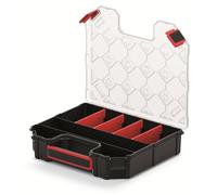 Mivos Assortment Box 284 x 243 x 60 mm - Assortment Box for Accessories and Small Parts - Screw Box with 8 Adjustable Compartments - Sorting Box - Made in EU