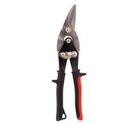 MIVOS Left-Handed Shears - 26 cm - Chromium-vanadium Steel Walk-Through Scissors - For Cutting Sheet Steel, Aluminium, Leather, Wire, Plastic And Copper
