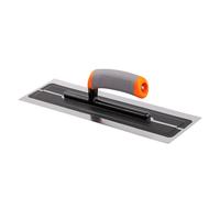 MIVOS Premium smoothing trowel made of high-quality stainless steel, 360 x 110 mm, professional smoothing wheel, smoother, drywall tool, ergonomic, non-slip handle, made in the EU