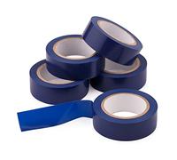 Mivos PVC Insulation Tape for Electrical Insulation 5 Pack Blue/Sealing Tape Adhesive Tape 19mm x 10m/Waterproof Electrical Insulation Tape 5 Pack