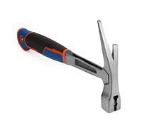 Mivos Roofing Hammer 600 g Head Weight - Forged All-Steel - Claw Hammer with Anti-Vibration Handle - Carpenter's Hammer with Magnetic Nail Holder - Steel Hammer