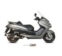 Mivv Approved Complete Exhaust Urban Steel for Yamaha Majesty 400 2007 > 2014