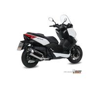 Mivv Approved Exhaust Muffler Urban Steel for Yamaha X-Max 400 2013 > 2016
