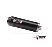 MIVV BENELLI 702 TRK 2023-2026 Black Oval Exhaust Silencer 1125258001