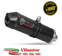 Mivv Bmw F 700 GS 2016 16 Exhaust Motorcycle Silencer Slip-On Oval Carbon Cap