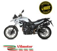 Mivv Bmw F 700 GS 2013 13 Exhaust Motorcycle Silencer Speed Edge Black Approved