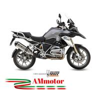 B.016.LRX - Muffler Exhaust Mivv SPORT SPEED EDGE INOX BMW R 1200 GS 13-