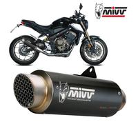 MIVV Gp Pro Slip-On K/A 4-1 BL - CB/R650 19-23