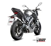 MIVV GP-C Exhaust System with EG-BE K/A BL - MT-125 14-19