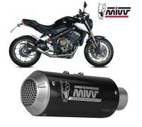 MIVV Exhaust H.072.SM3C MK3 Carbon Complete for Honda CB 650 R 2019-2023
