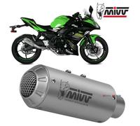 FULL SYSTEM 2X1 MIVV MK3 STAINLESS STEEL FOR KAWASAKI Z 650 2017-2023