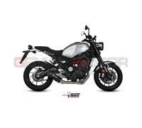 Mivv Complete Exhaust Oval Carbon with Carbon Cap for Yamaha Xsr 900 2016 > 2020