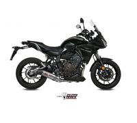 Mivv Oval Yamaha Tracer 700/gt/tracer 7 2016-24 Y.058.l4c Homologated Full Line System Silver Homologated unisex