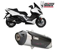 COMPLETE EXHAUST 1X1 MIVV URBAN STAINLESS STEEL FOR KYMCO XCITING 400 2013-2016