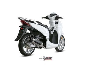Mivv Complete Exhaust Urban Stainless Steel for Honda Sh 300 2015 > 2016