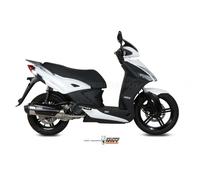 Mivv Complete Exhaust Urban Stainless Steel Kymco Agility 200 R16+ 2014 > 2016