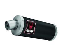 MIVV Dakar Exhaust System With Eg-Be Stainless steel / Black stainless steel