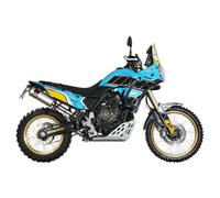 MIVV Dakar Exhaust System With Eg-Be Stainless steel / Black stainless steel