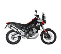 MIVV Dakar Exhaust System With Eg-Be Stainless steel / Black stainless steel