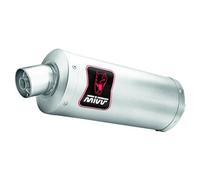 MIVV Dakar Exhaust System With Eg-Be Stainless steel / Black stainless steel