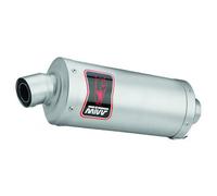 MIVV Dakar Exhaust System With Eg-Be Stainless steel / Black stainless steel