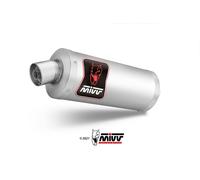 A.017.LEKX - Exhaust Muffler MIVV DAKAR Euro5 SS APRILIA TUAREG 660 (22-22)