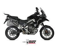 Exhaust Silencer MIVV DAKAR Steel for TRIUMPH TIGER 1200 GT/RALLY 2021 > 2023