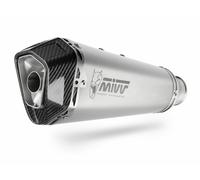 Mivv Delta Race Ktm 790 Duke 2018-20/890 Duke 2020-23 Kt.020.ldrx Homologated Slip On Muffler Silver Homologated unisex