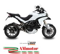 Mivv Ducati Multistrada 1200 2013 13 Exhaust Silencer Suono Black Motorcycle
