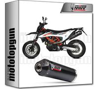 MIVV Oval Exhausts Stainl. steel, black, carbon or titanium