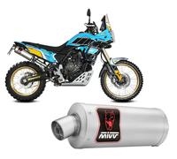 Mivv Exhaust Muffler Dakar Inox for Yamaha Tenere 700 World raid 2022 2024