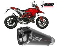 Mivv Ducati Hypermotard 939 2018 Exhaust Motorcycle Silencer Delta Race Black
