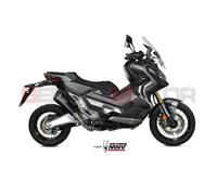 Mivv Exhaust Muffler Delta Race Black Steel for Honda X-Adv 750 2017 > 2024