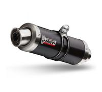Mivv Exhaust Muffler GP Black Steel Low for Triumph Speed Triple 2011 > 2015